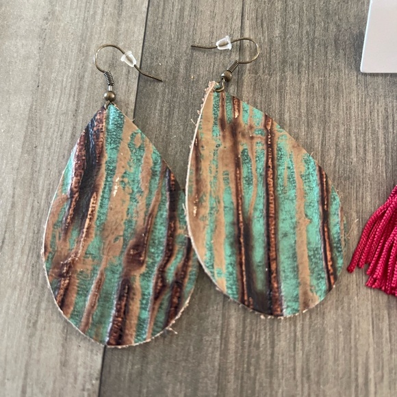 Colorful and Red Earrings Bundle - Picture 2 of 7